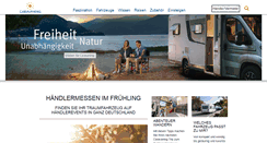 Desktop Screenshot of caravaning-info.de